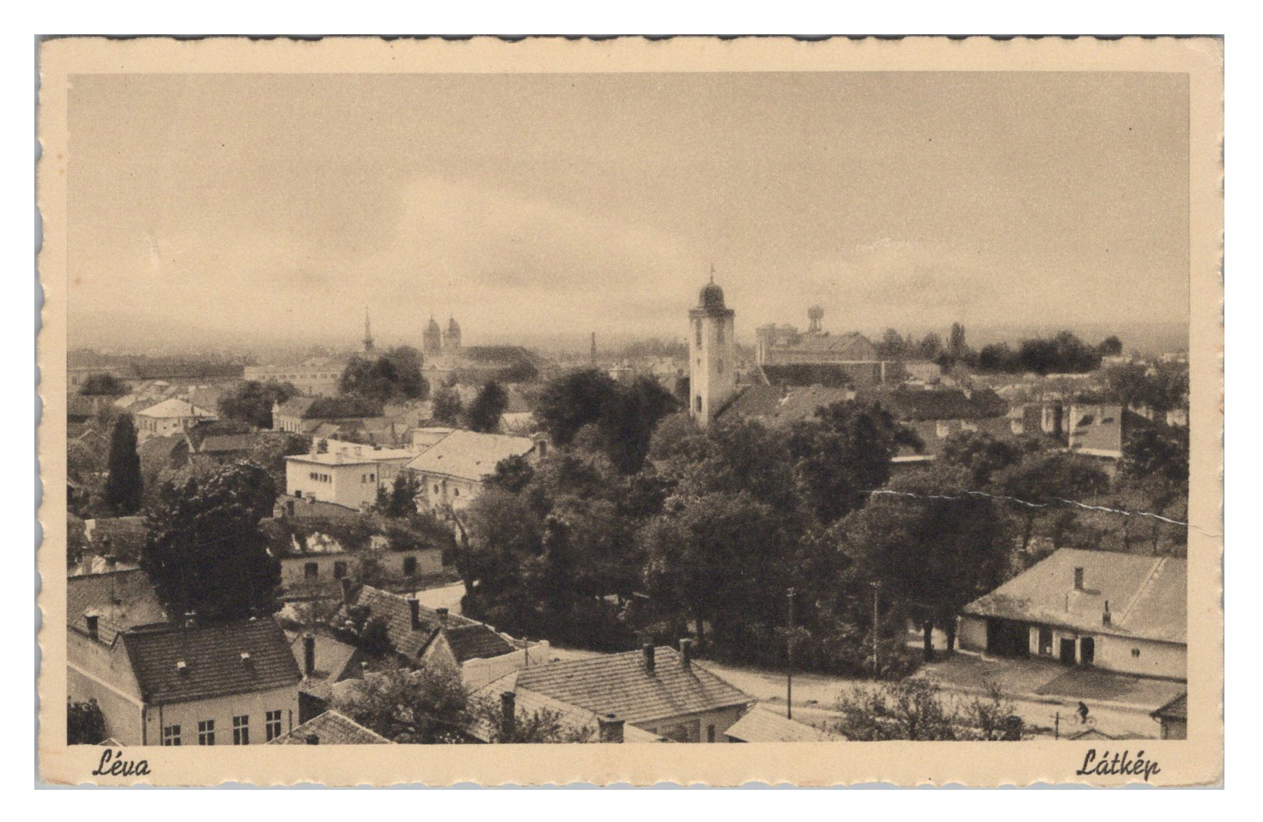 Levice - Léva pohľad na mesto