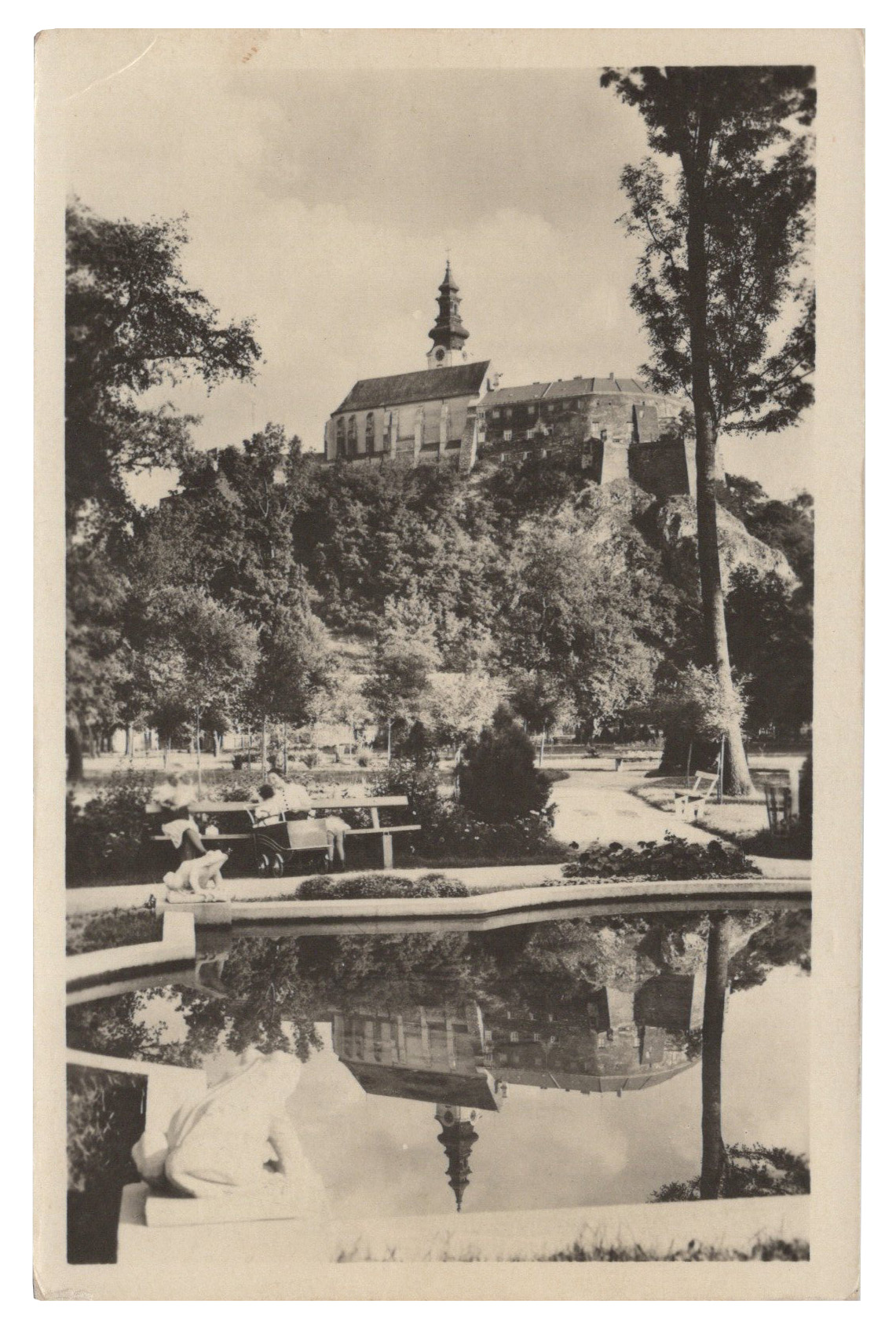 Nitra - pohľad na hrad
