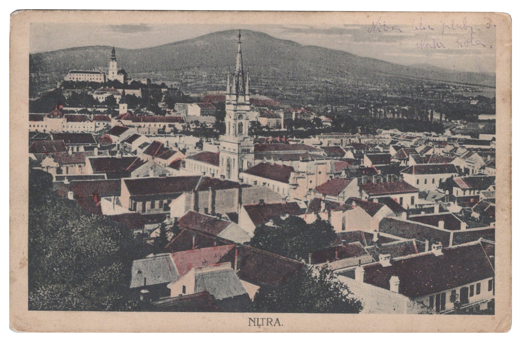 Nitra - pohľad na mesto