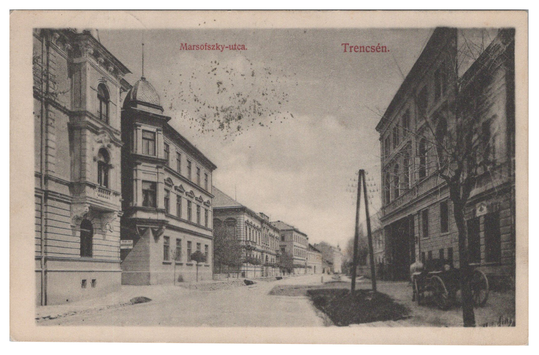 Trenčín - Trencsén - Marsofszky utca