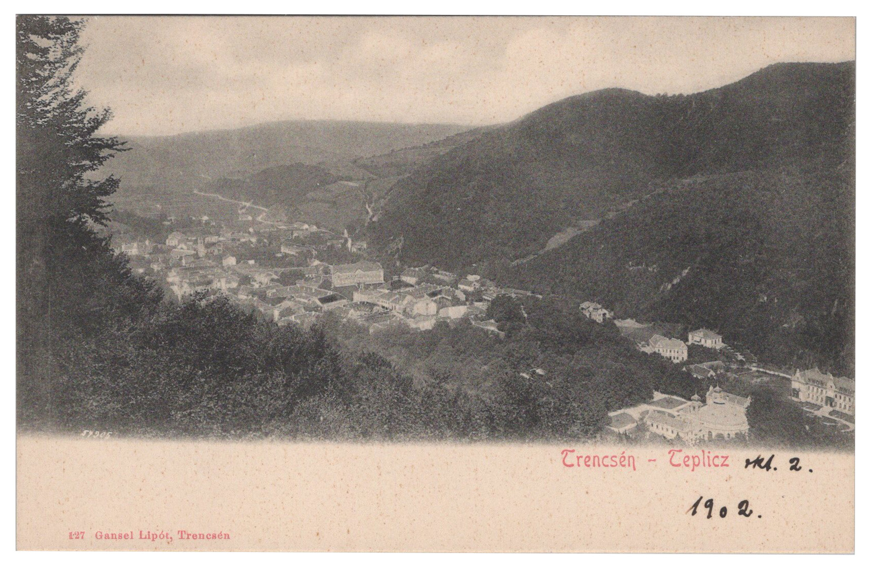 Trenčianske Teplice - Trencsén Teplicz