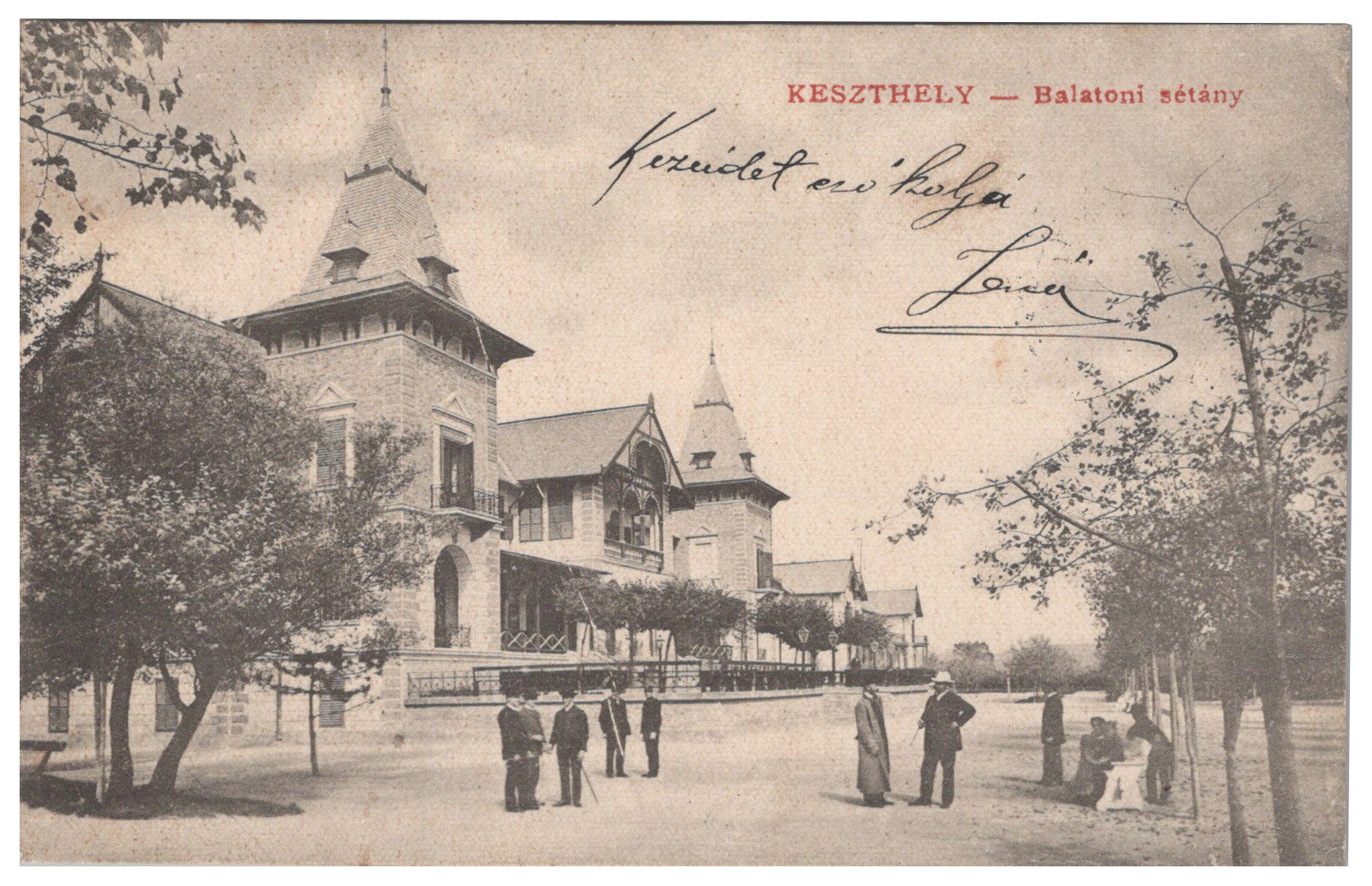 Keszthely - promenáda
