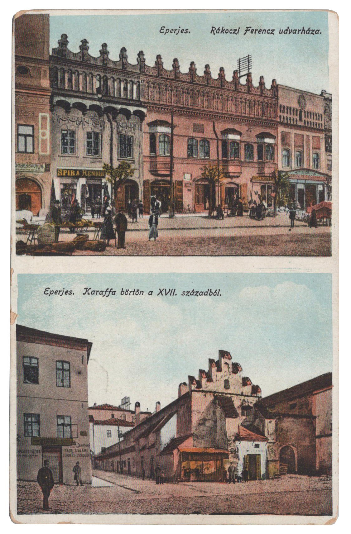 Prešov - Eperjes - Rákocziho dom a Karaffa väznica