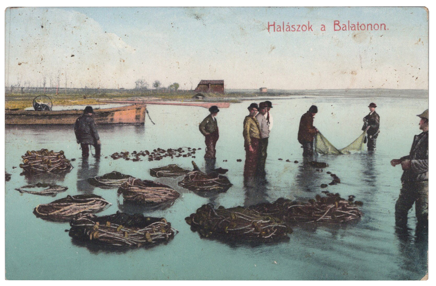 Rybári na Balatone - Halászok a Balatonon