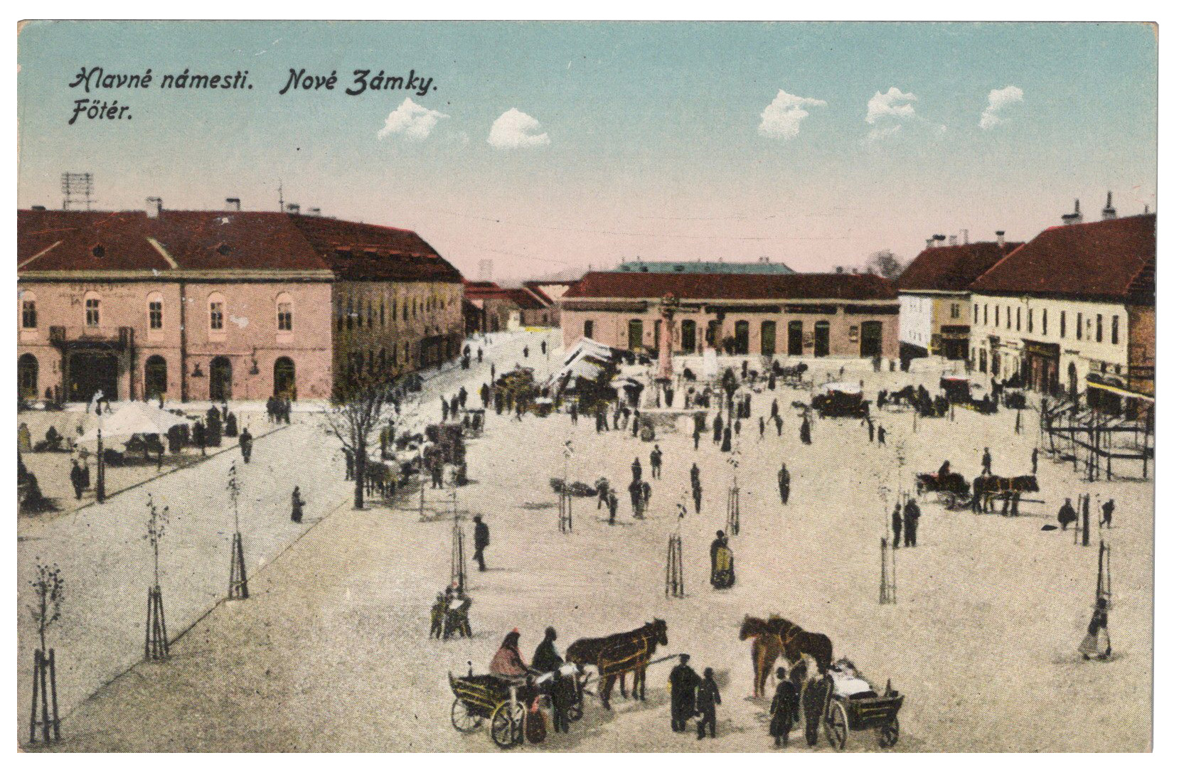 Nové Zámky - Námestie - Főtér