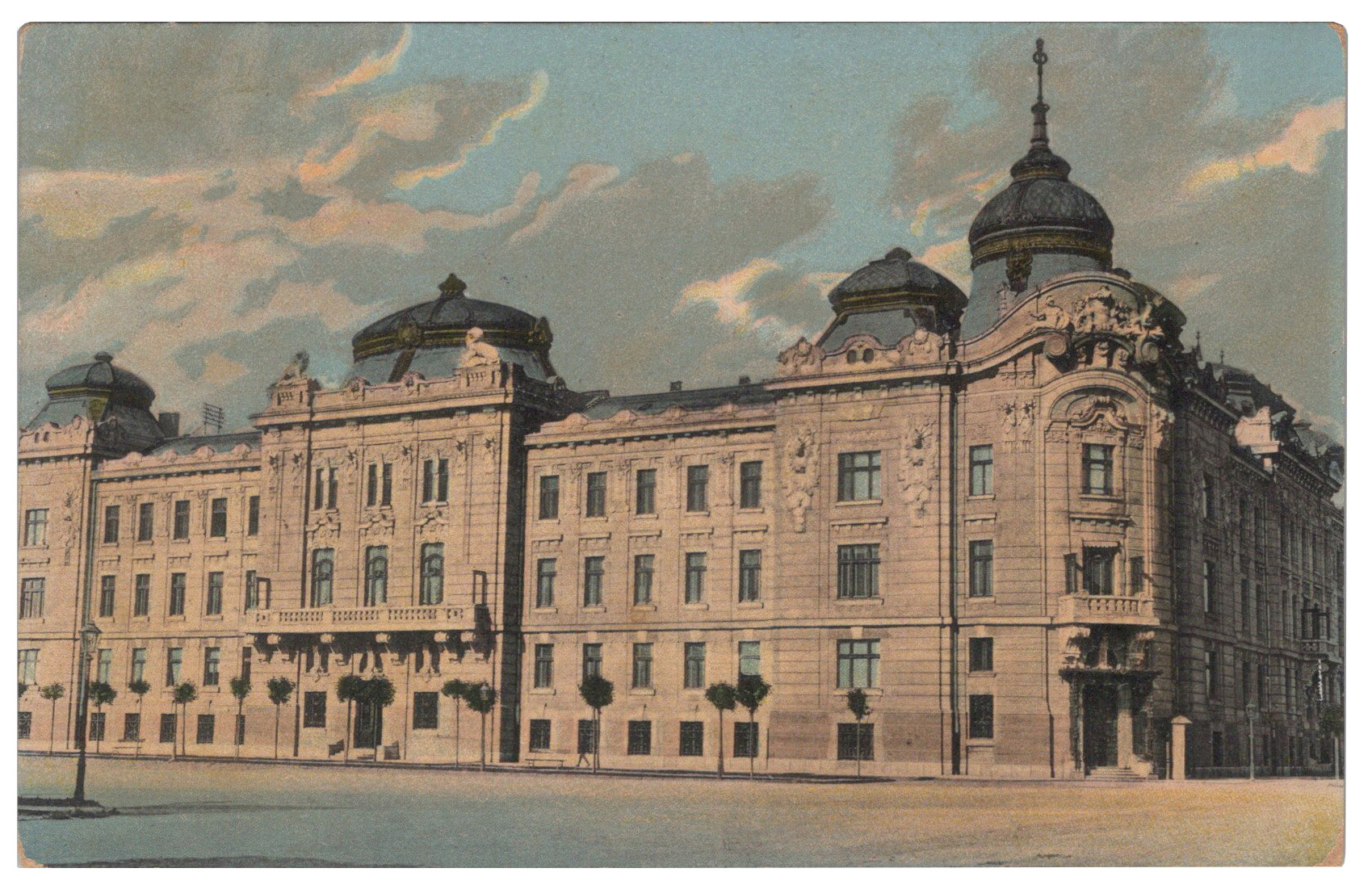 Košice - Kassa - Budova vojenského veliteľstva