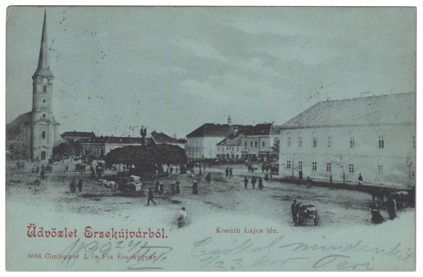 Nové Zámky - Érsekújvár - Kosúth tér