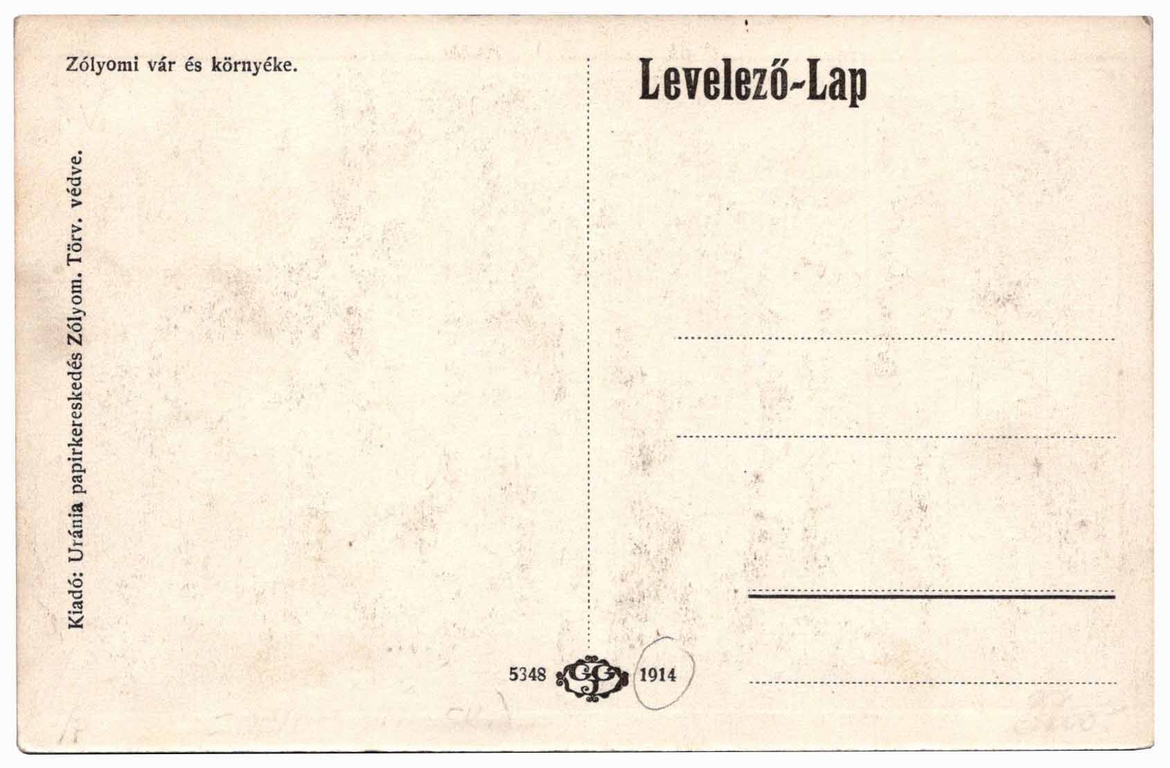 Zvolen - Zólyom - zámok a okolie