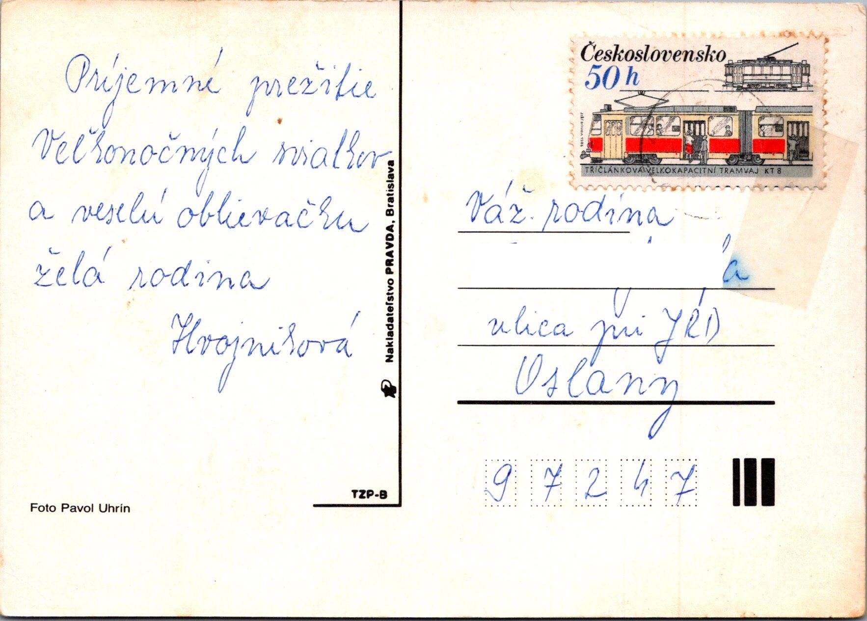 Veľkonočný pozdrav