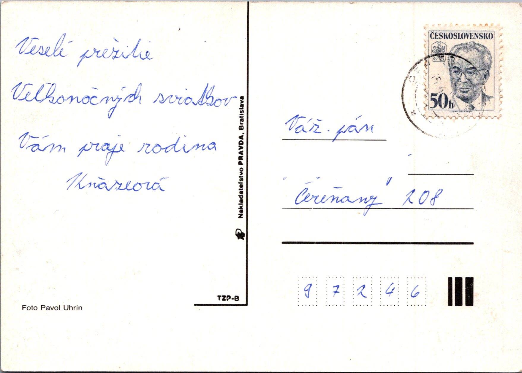 Veľkonočný pozdrav