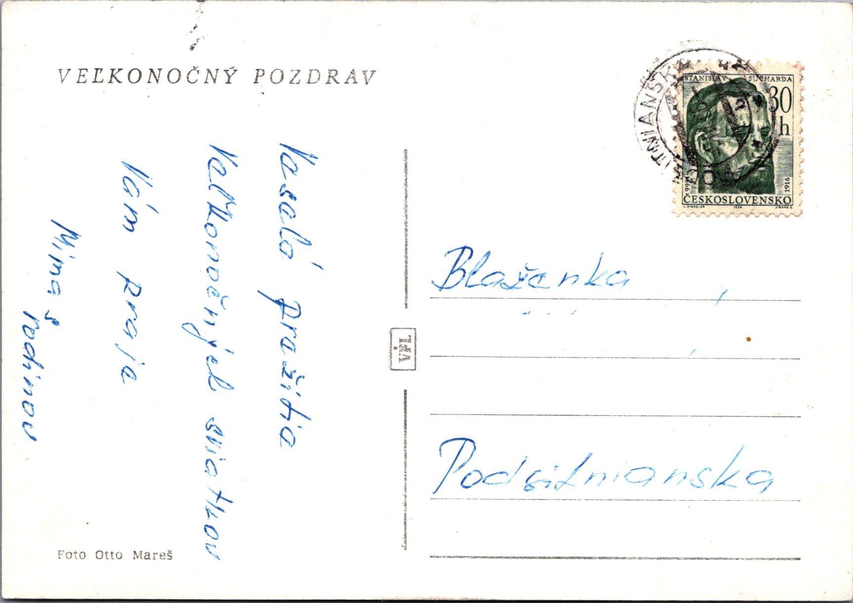 Veľkonočný pozdrav