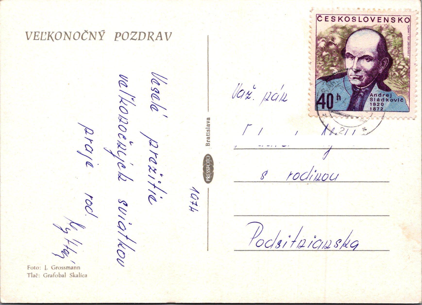 Veľkonočný pozdrav