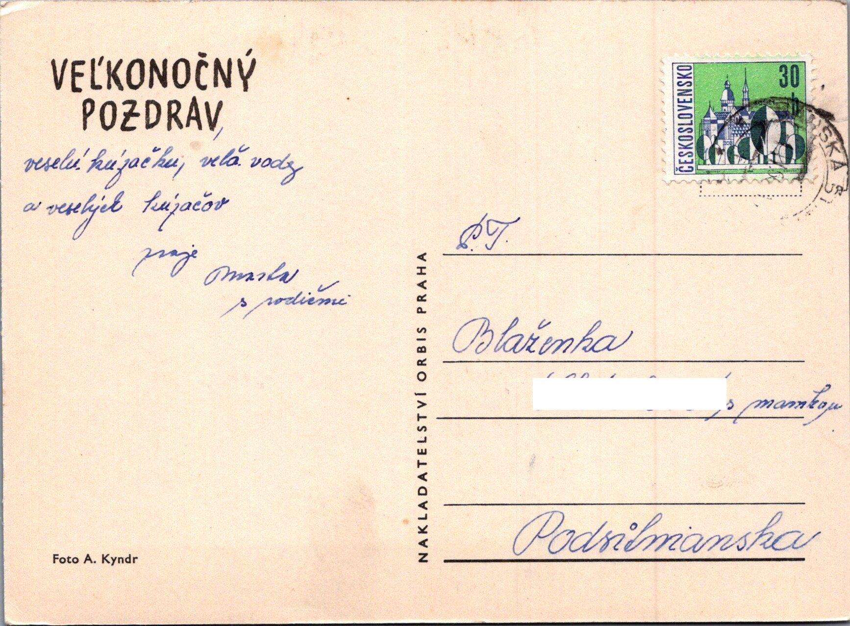 Veľkonočný pozdrav