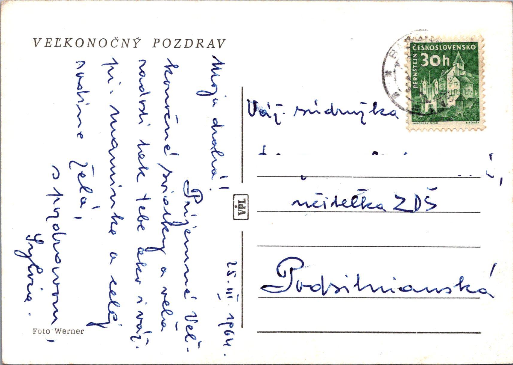 Veľkonočný pozdrav