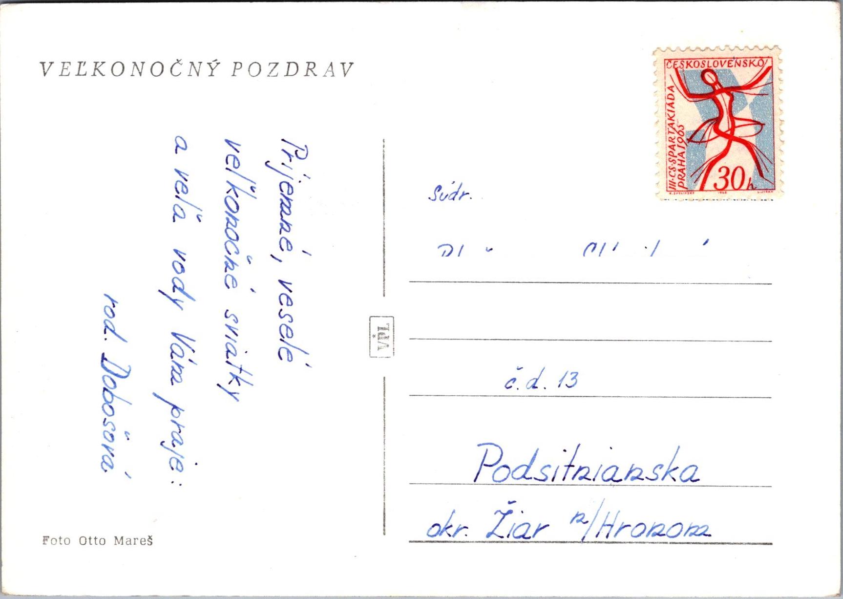 Veľkonočný pozdrav
