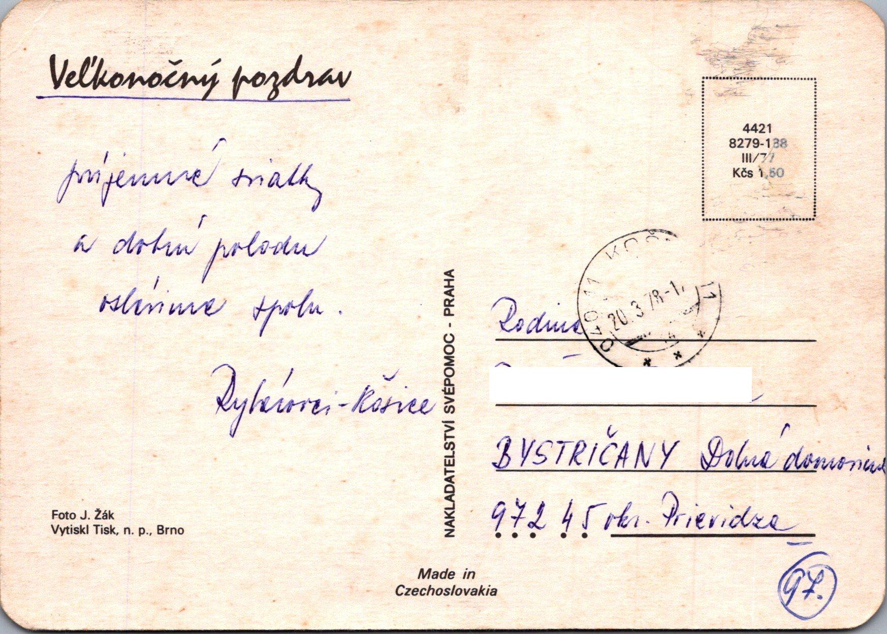 Veľkonočný pozdrav