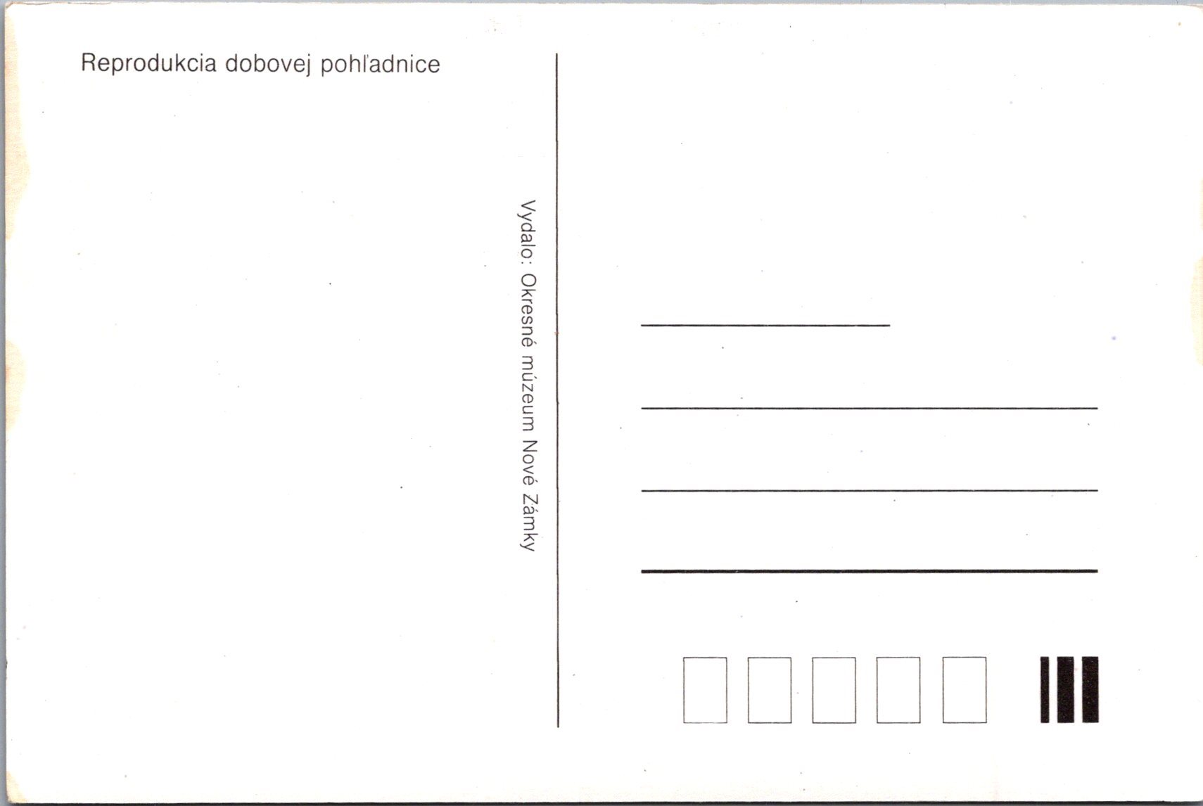 Nové Zámky reprint