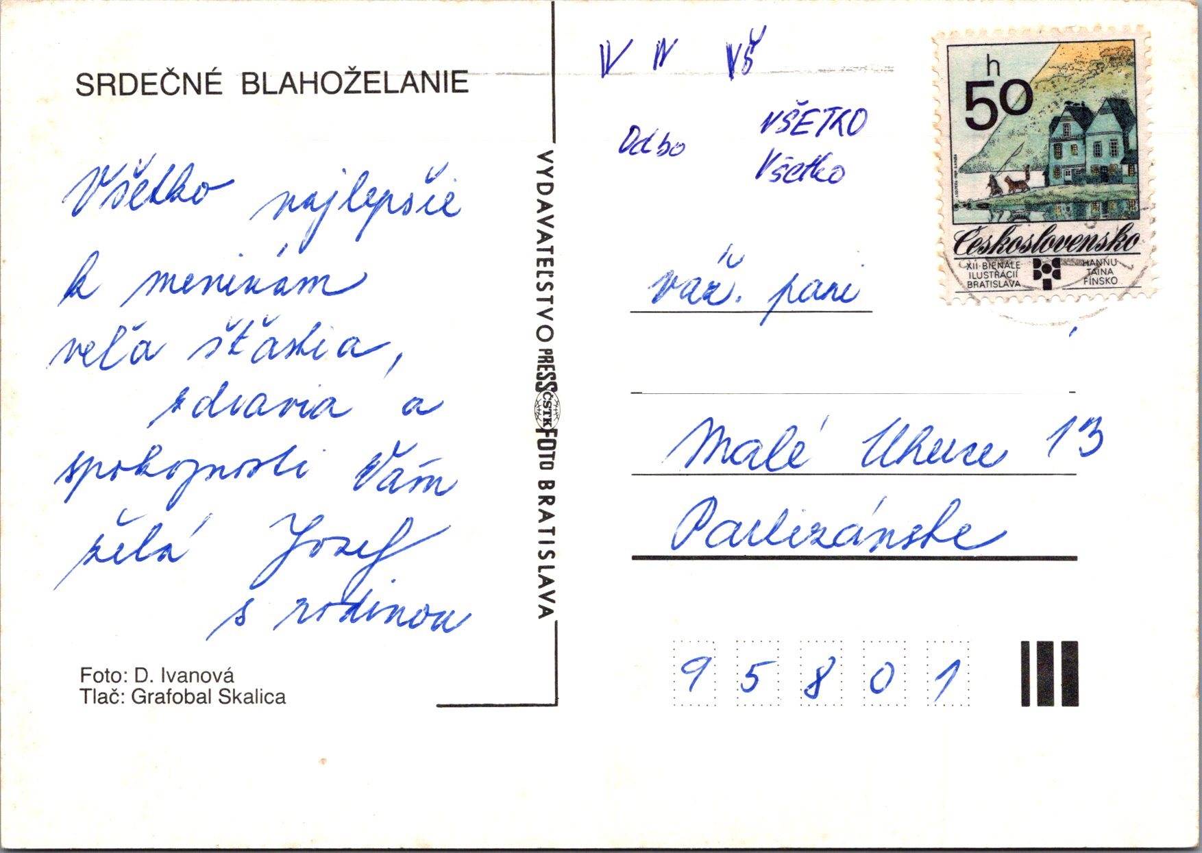 Kytica rôznych kvetov
