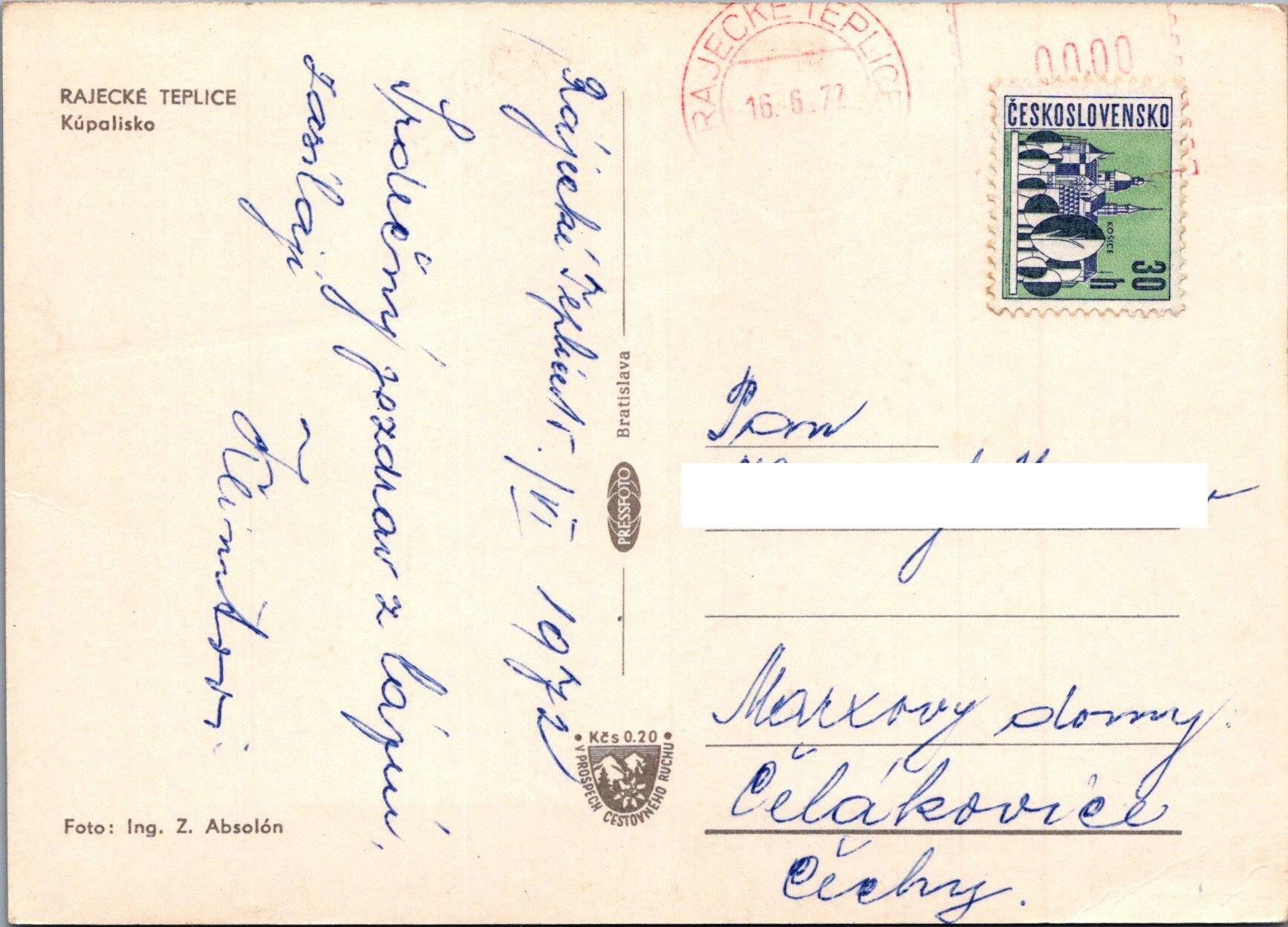 Rajecké Teplice - kúpalisko