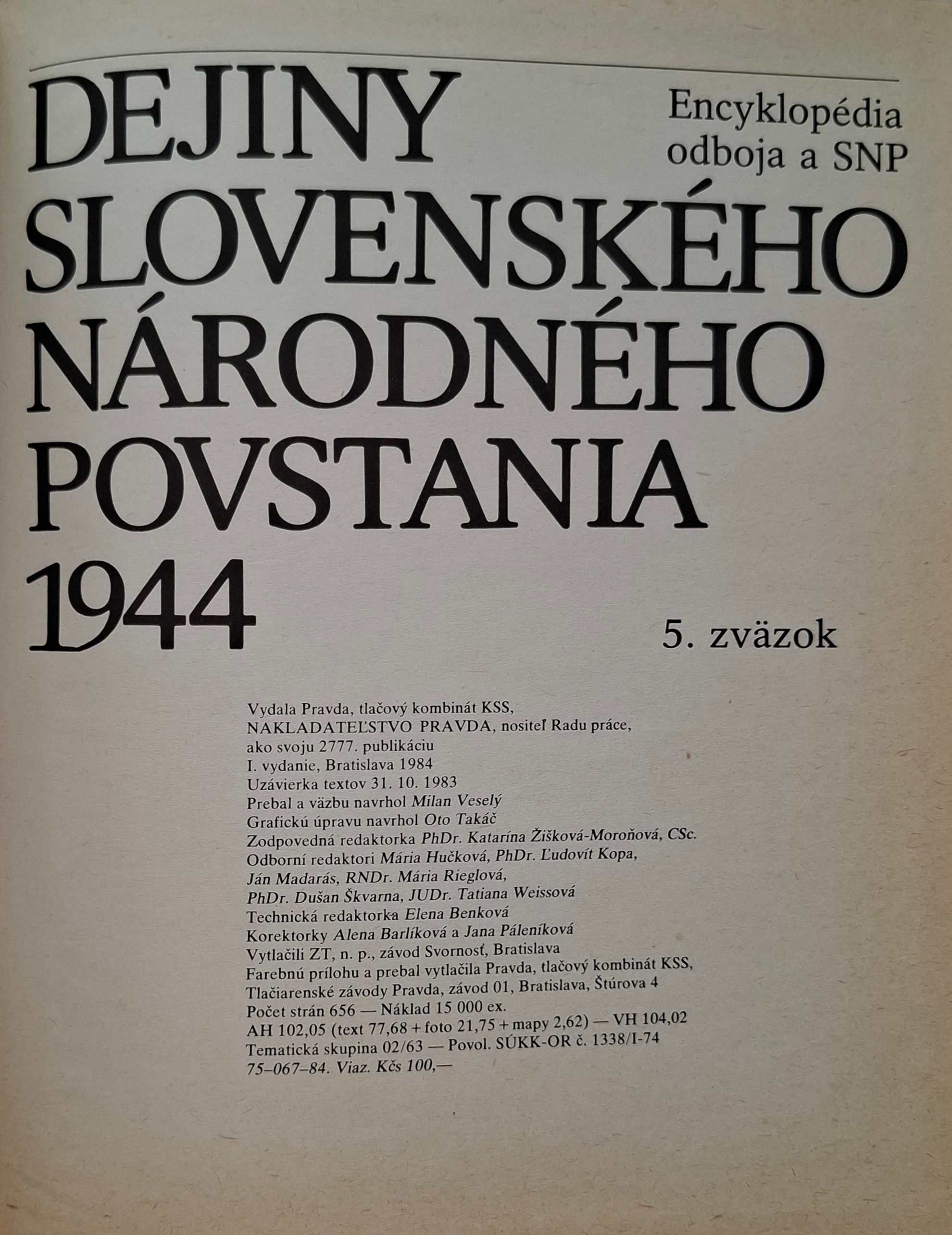 Dejiny SNP 1944 časť 5.
