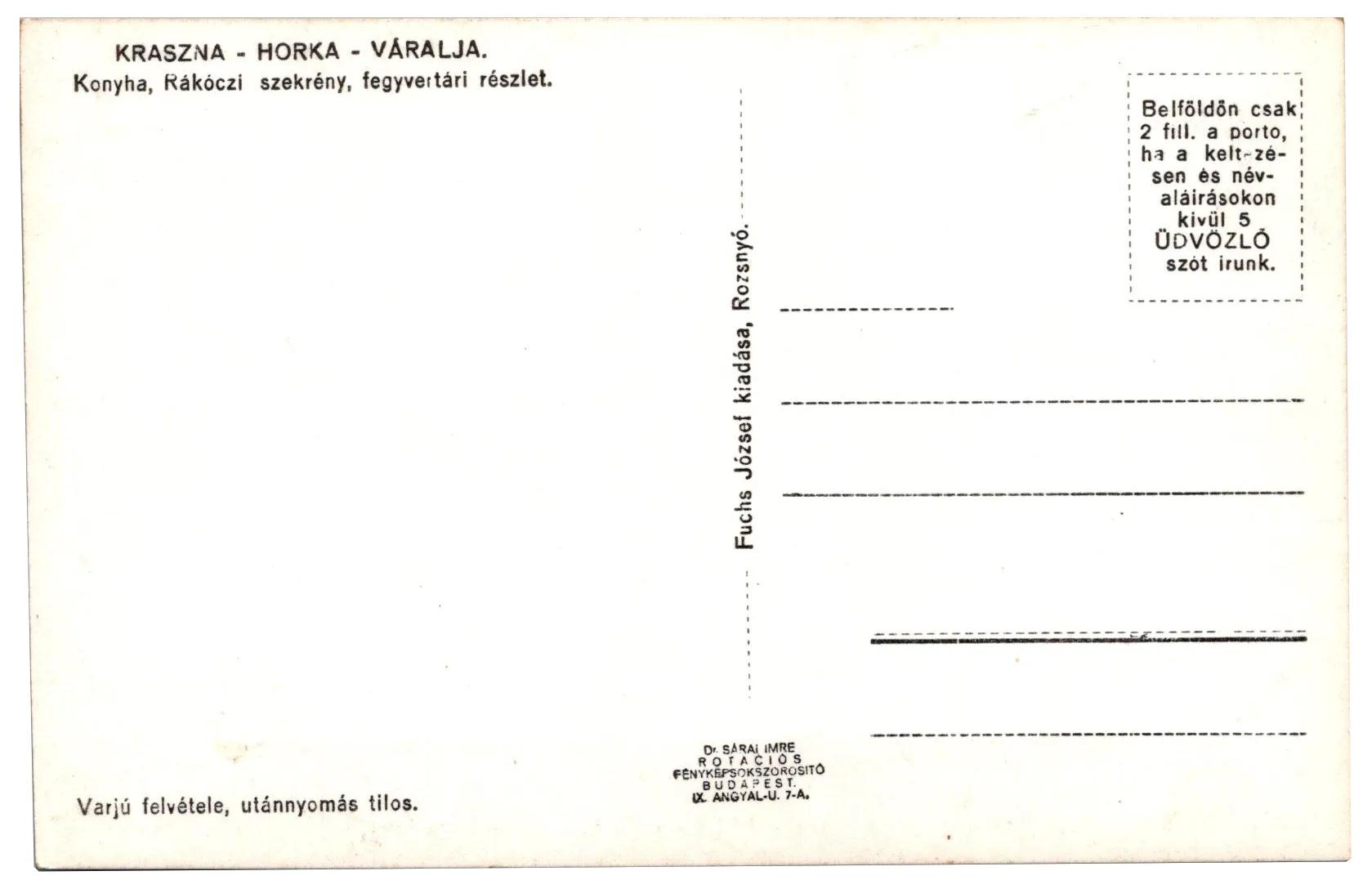 Krásna Hôrka - Krasznahorka