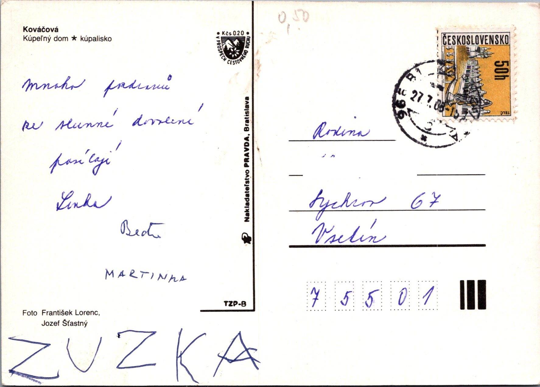 Kováčová