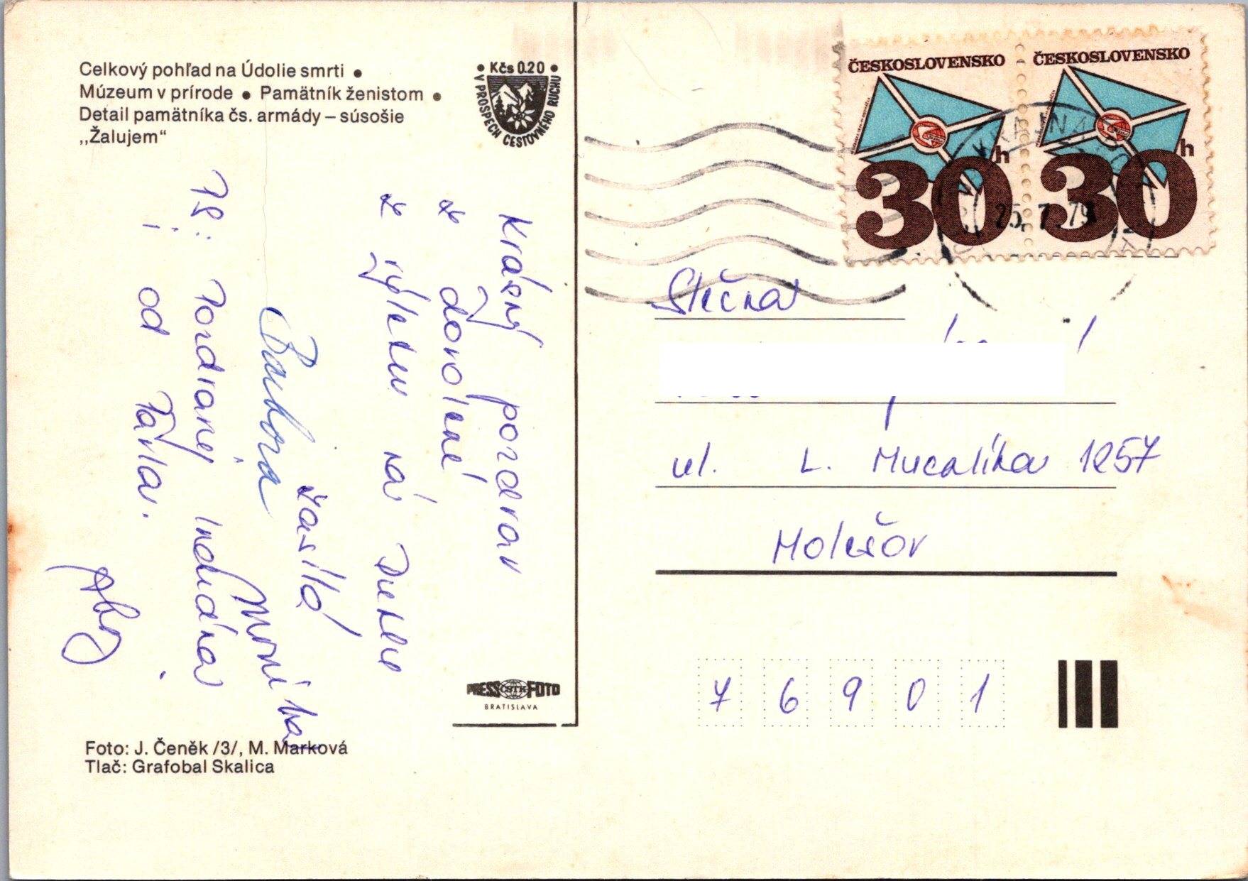 Vyšný Komárnik - Dukla 