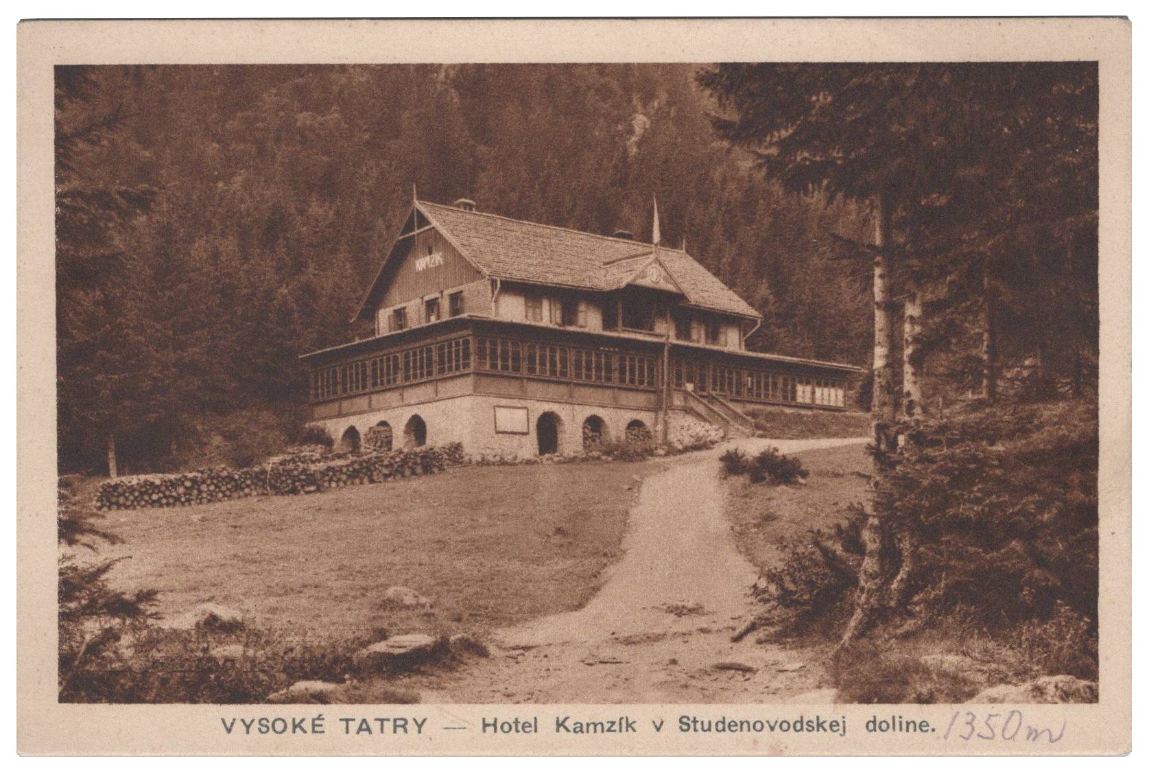 Vysoké Tatry - Chata Kamzík