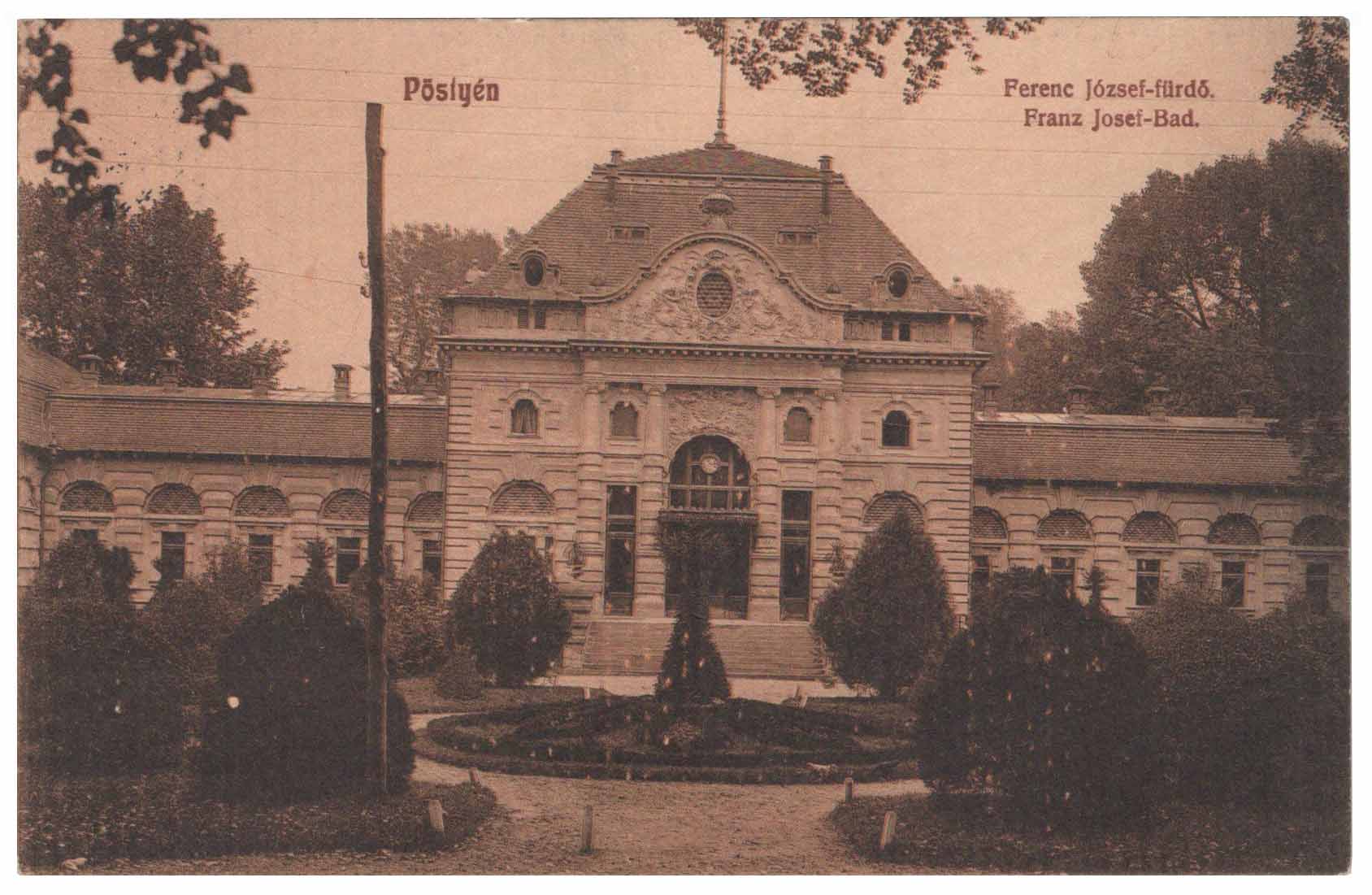 Piešťany - Pőstyén - Kúpele Františka Jozefa