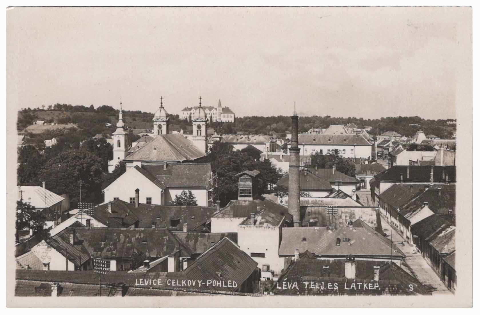 Levice - Léva - Pohľad na mesto