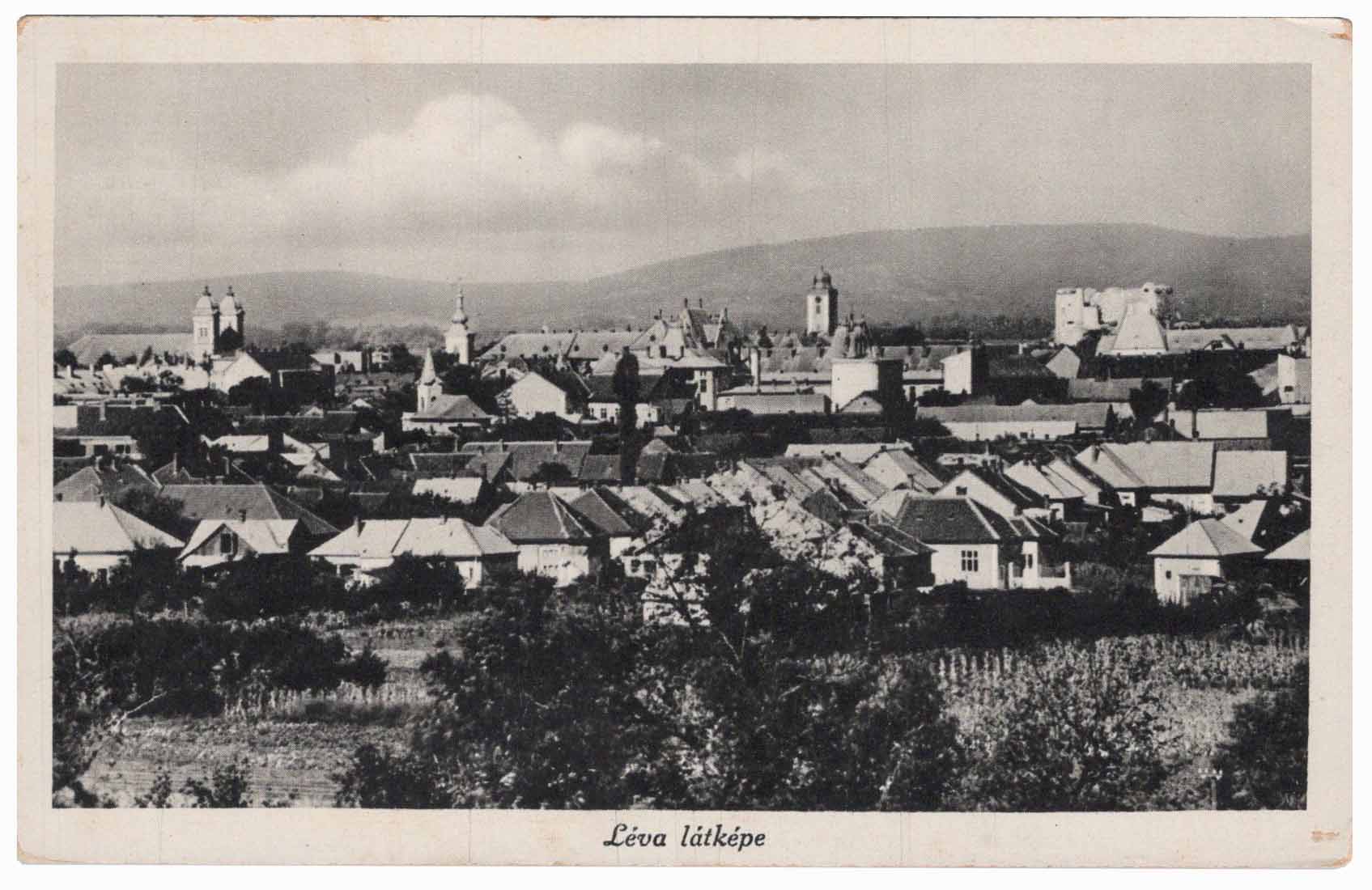 Levice - Léva - Pohľad na mesto