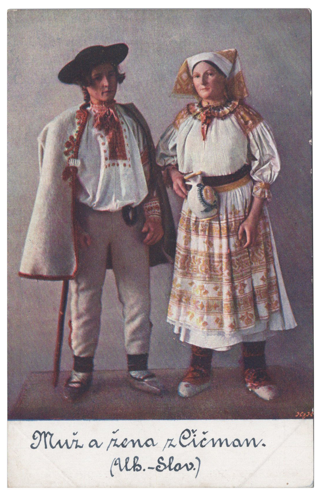 Muž a žena z Čičman