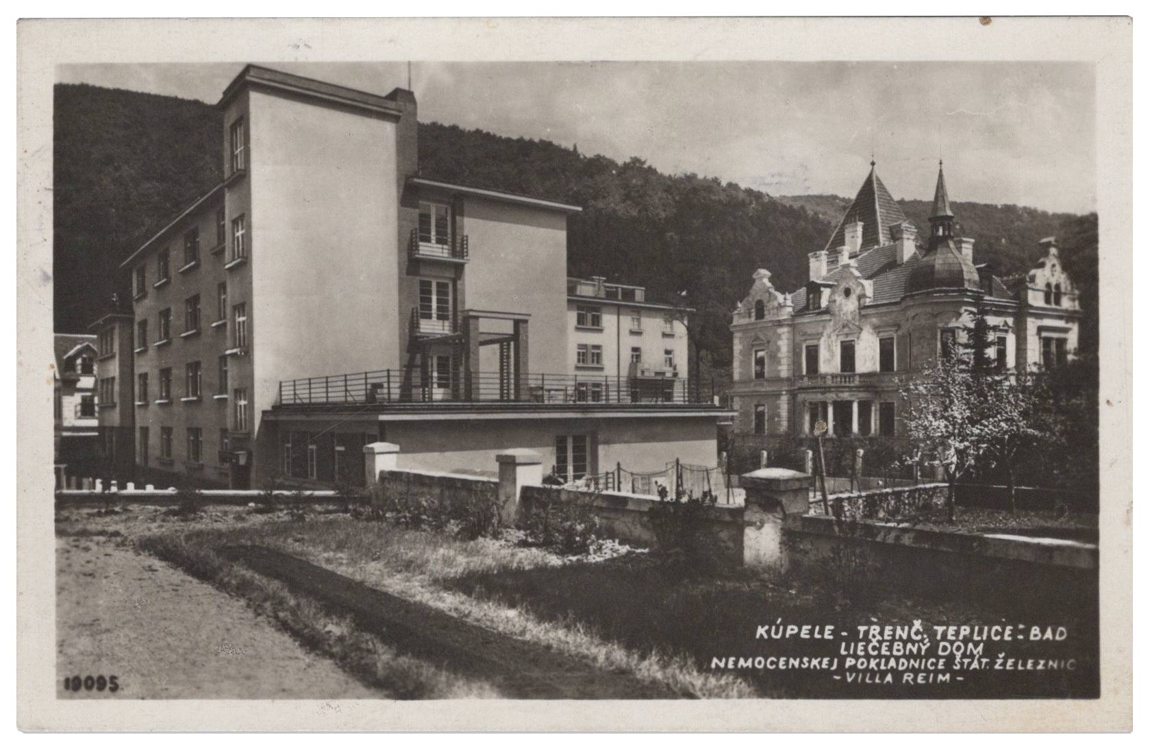 Trenčianske Teplice - Liečebný dom a Villa Reim