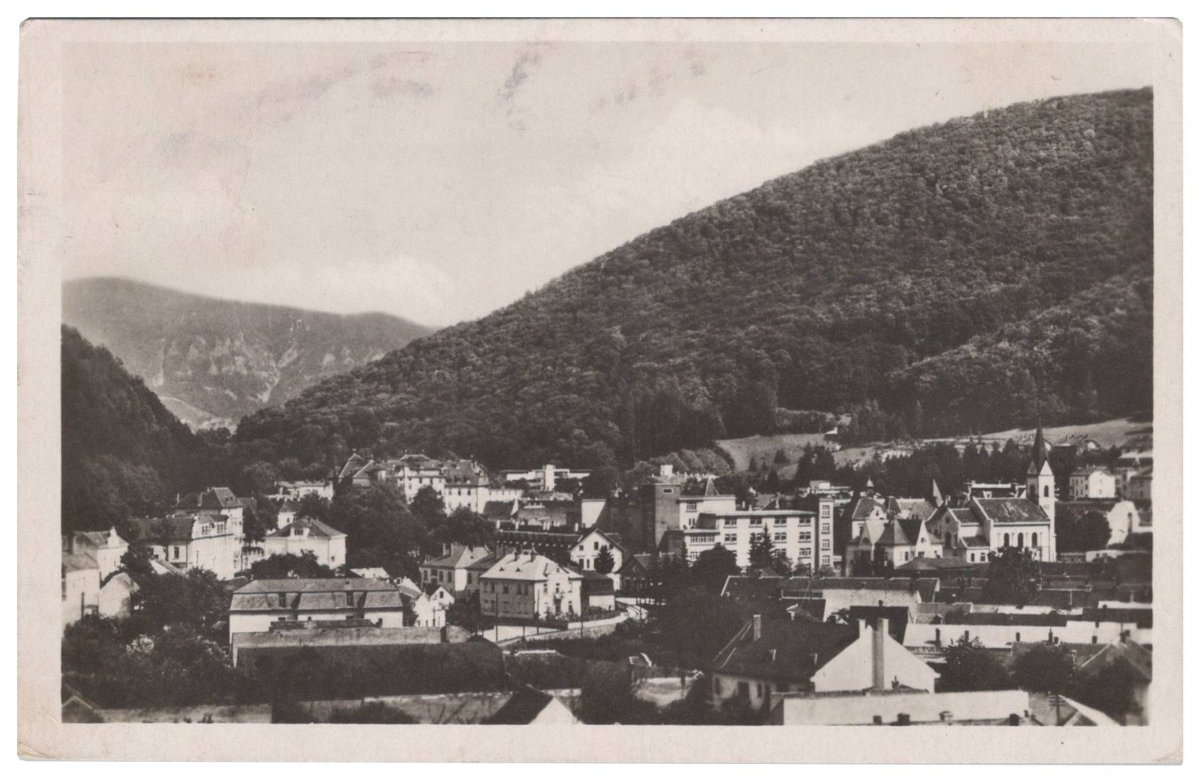 Trenčianske Teplice - Pohľad zo západu