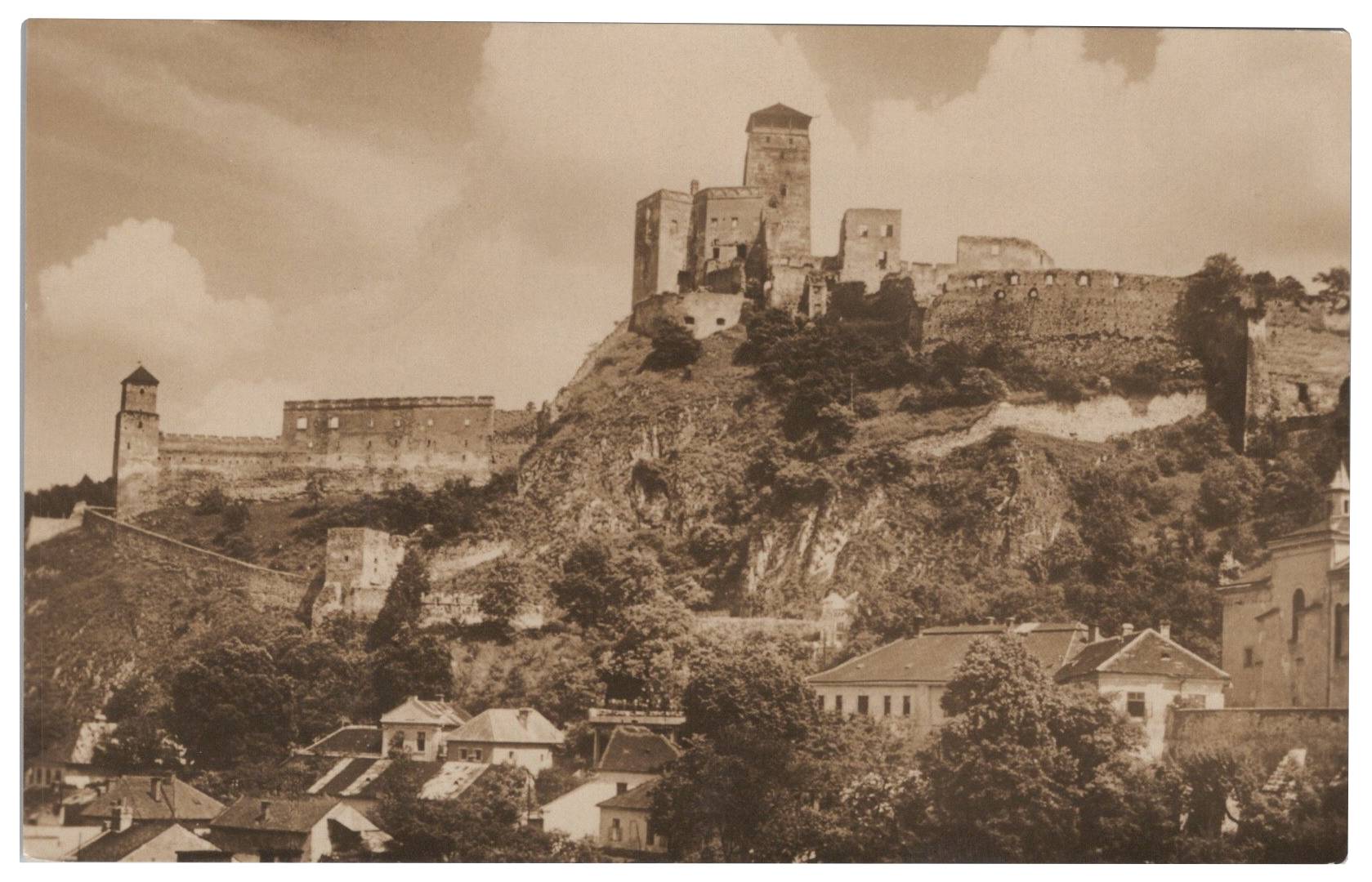 Trenčín - pohľad na hrad