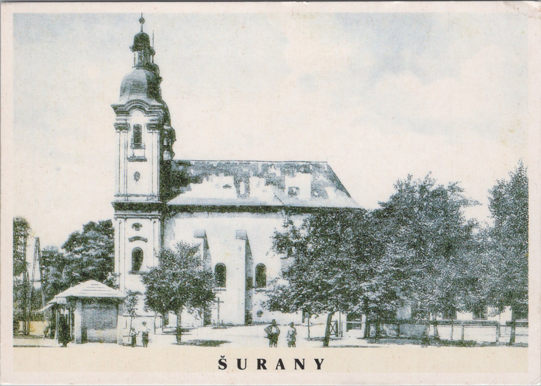 Šurany - Farský kostol