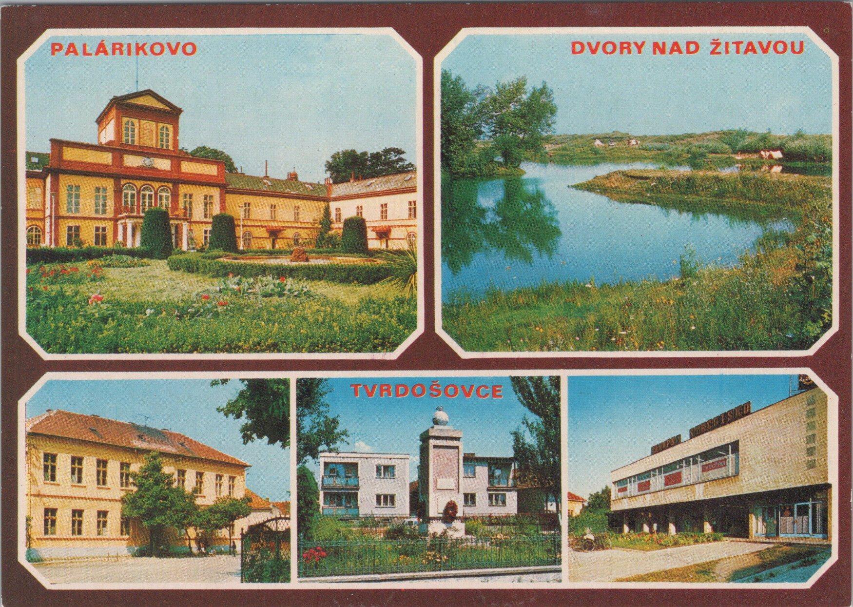 Palárikovo - Dvory nad Žitavou - Tvrdošovce