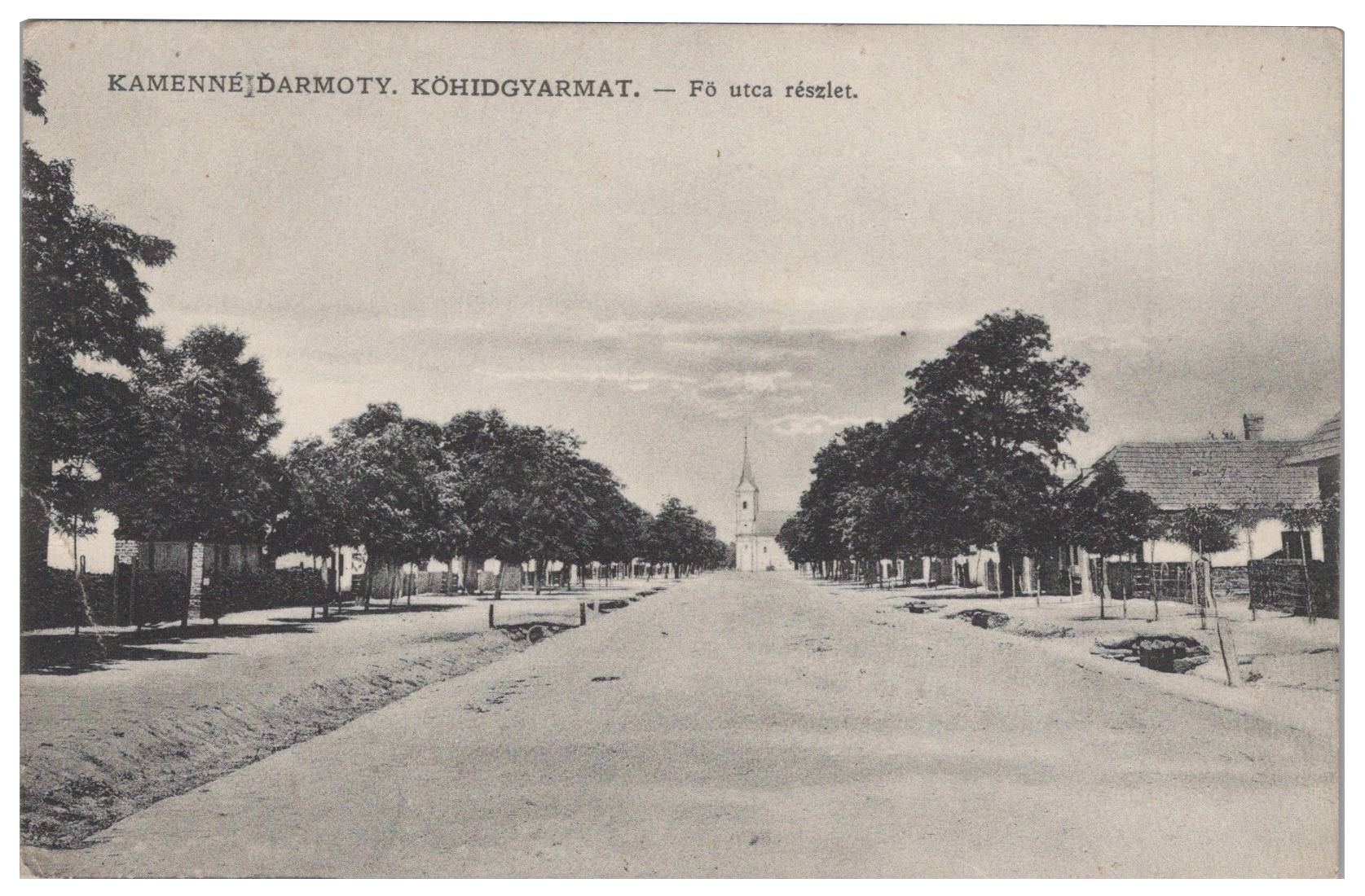 Kamenný Most - Kamenné Ďarmoty - Kőhídgyarmat