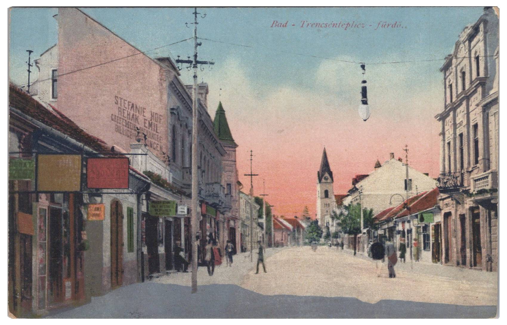 Trenčianske Teplice - Trencsénteplicz
