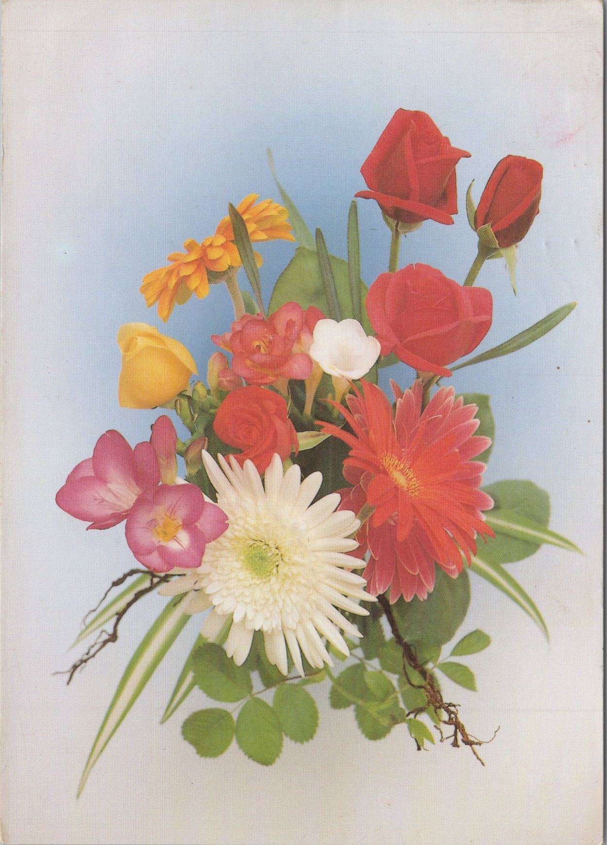 Kytica rôznych kvetov