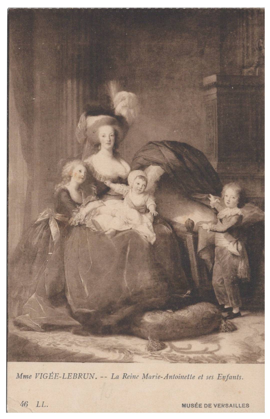 Mária Antoinetta s deťmi