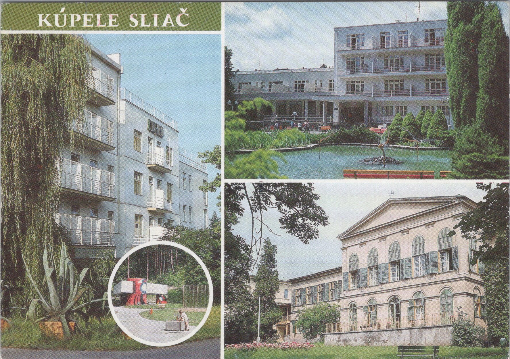 Sliač kúpele