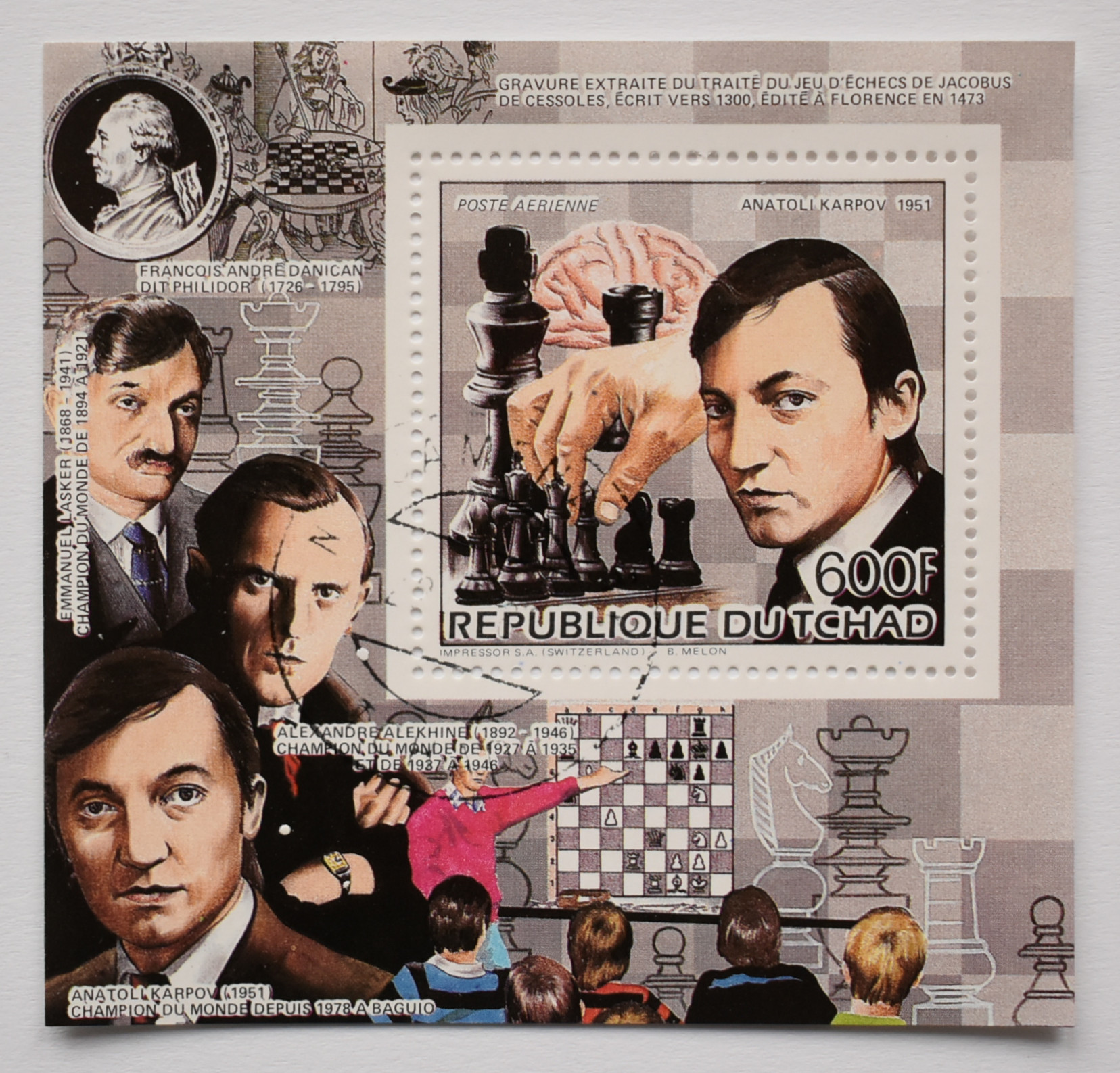 Šach Čad 1985