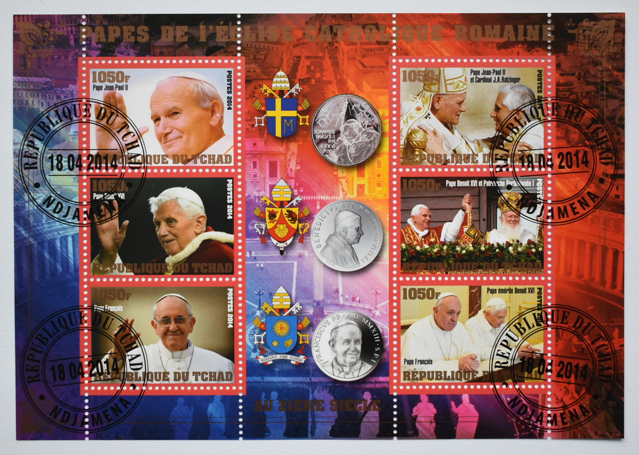 Pápeži v 21. storočí Čad 2014