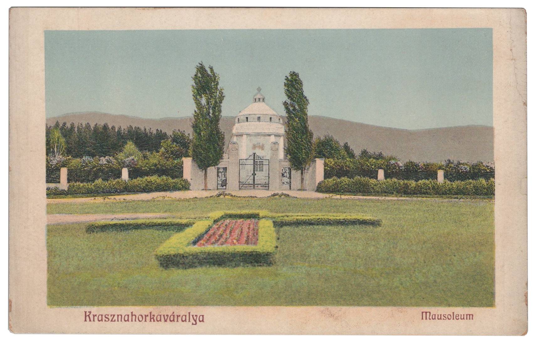 Krásnohorské Podhradie - Krasznahorkaváralja - Mauzóleum